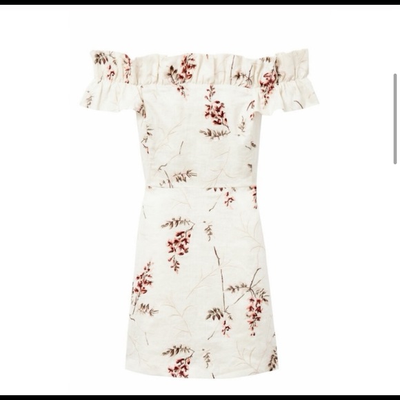 Rebecca Taylor off the shoulder embroidered dress - Picture 3 of 4